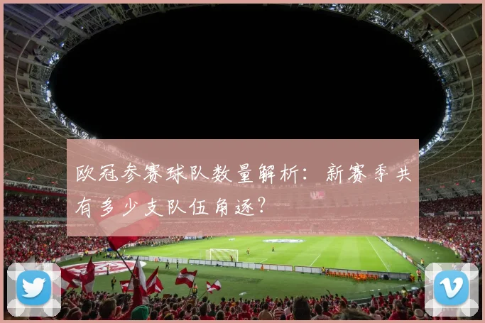 欧冠参赛球队数量解析：新赛季共有多少支队伍角逐？